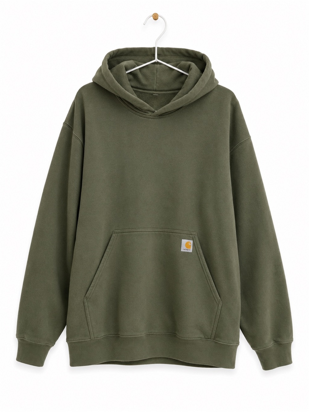 Carhartt Olive Hooded Sweatshirt